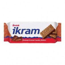 Ülker Ikram Sütlü Çikolatalı Bisküvi