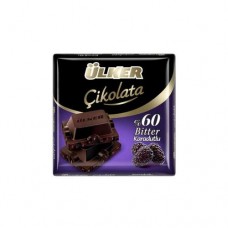 Ülker bitter %60Kakaolu-Karadutlu Çikolata