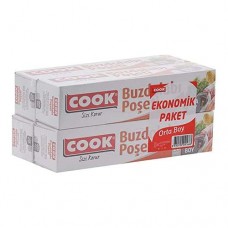 Cook Buzdolabı Poşeti Orta Boy 20'li 24*38